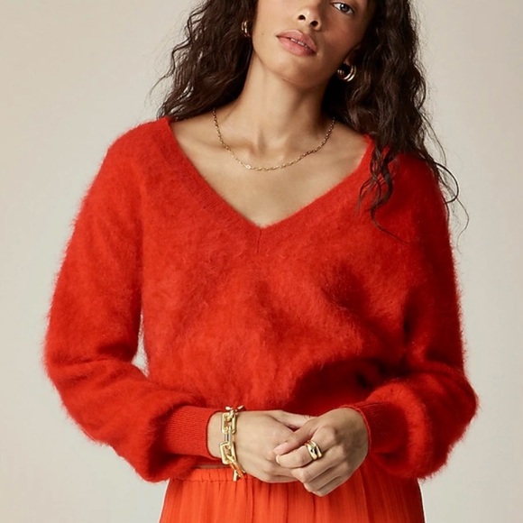 J Crew Brushed cashmere sweater - Picture 1 of 7
